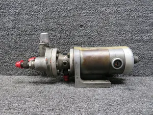 10111 TRW Globe Motors Weldon Pump DC Motor with Bracket, 27V (Dented)